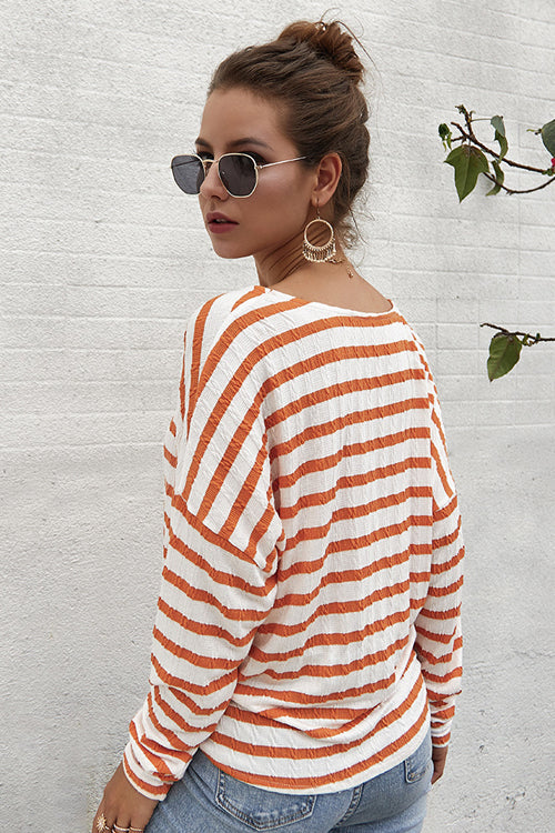 Dreaming of Vacay Striped Button-Up Top - 4 Colors