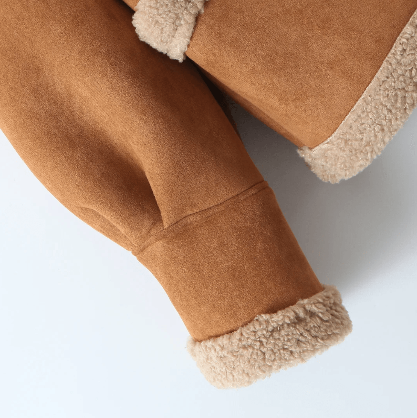 Golden Bean Lambswool Suede Jacket