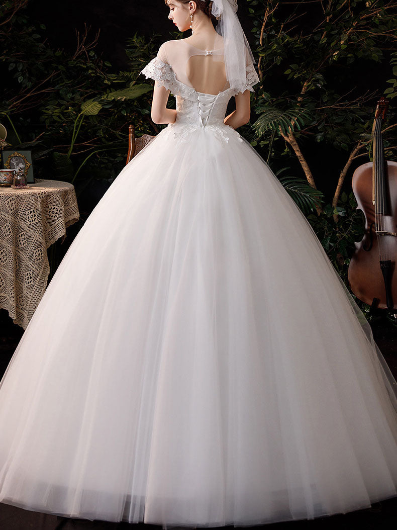 Temperament Trailing Forest Super Fairy Dream Wedding Dress