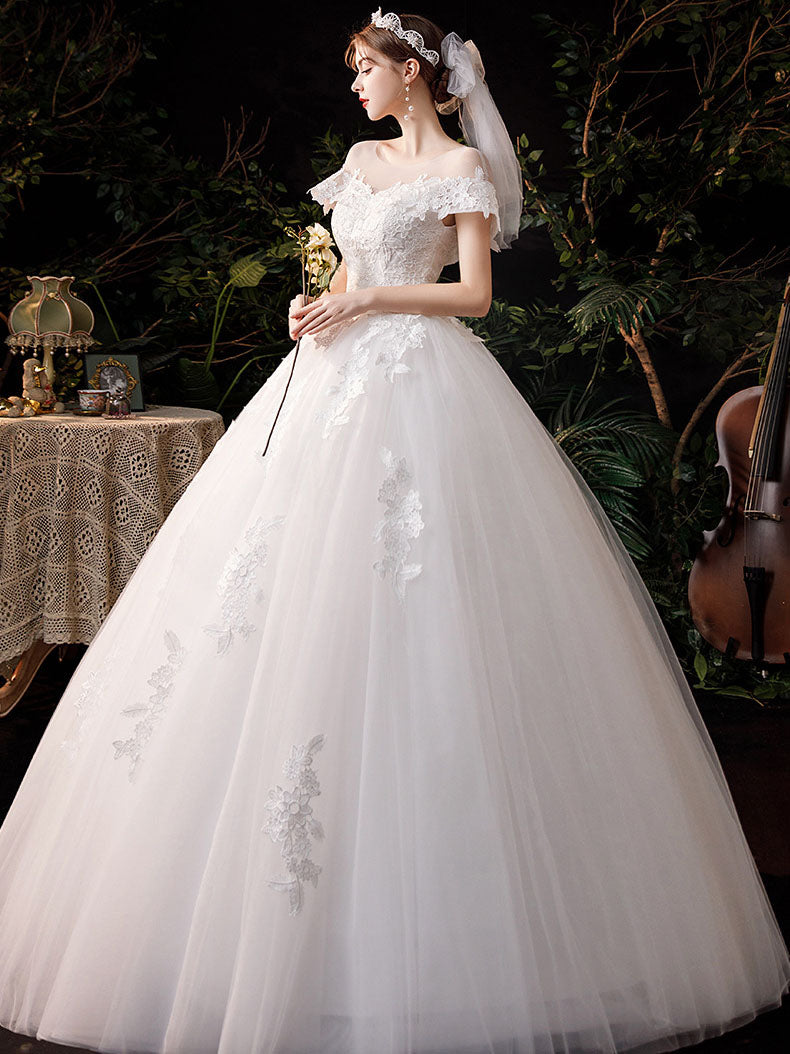 Temperament Trailing Forest Super Fairy Dream Wedding Dress