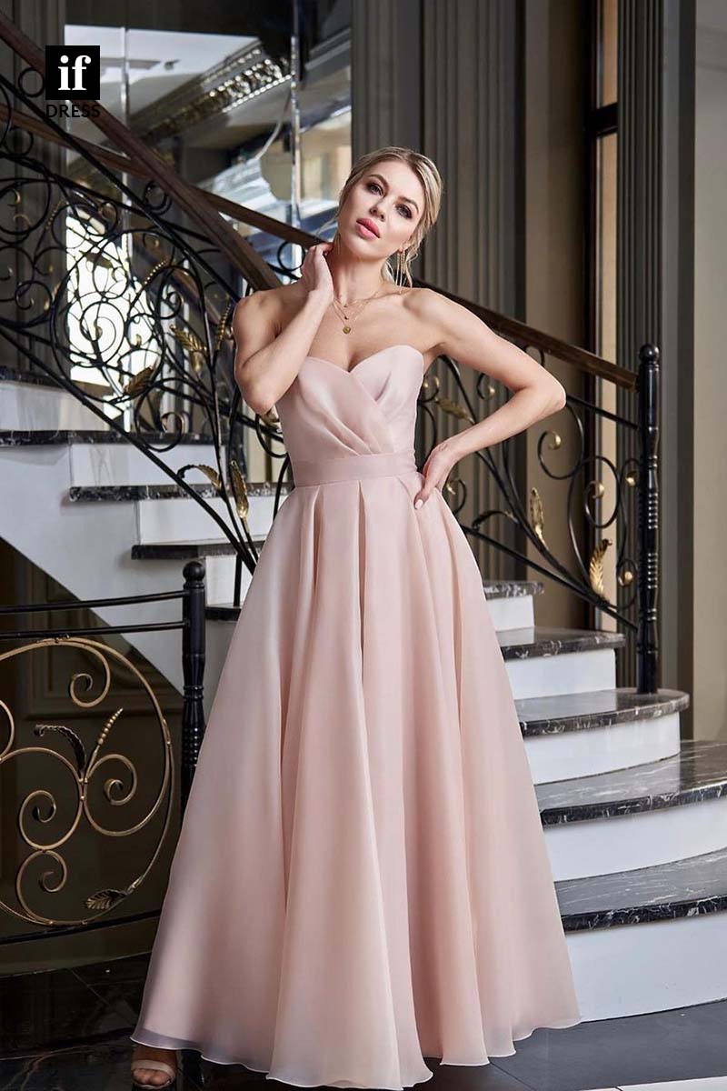 34599 - Off Shoulder A-Line Ruched Tulle Prom Evening Formal Dress