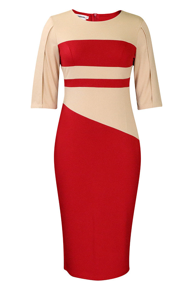 Celebrity Inspired Bodycon Midi Dress