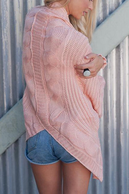 Winchester Pink Knit Cardigan Sweater