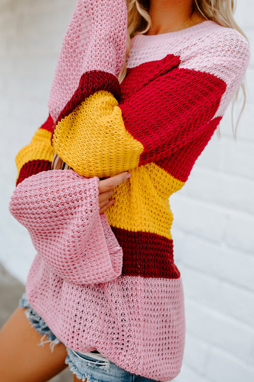 Feelin' Groovy Colorful Stripe Blouse