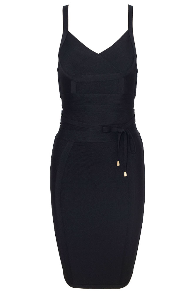 Bek Bandage Dress - Classic Black