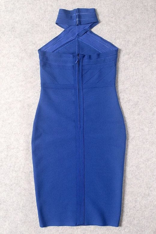 Eden Bandage Dress - Royal Blue