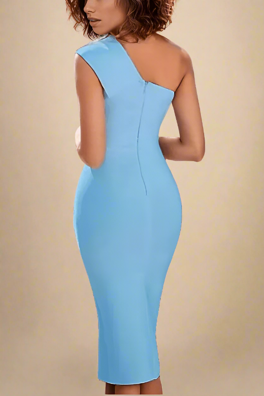 Eile Bodycon Dress - Sky Blue