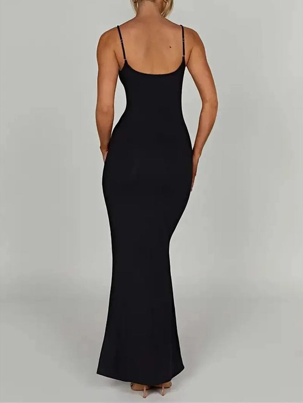 Emersyn Strap Backless Bodycon Maxi Dress - Fashion Pov