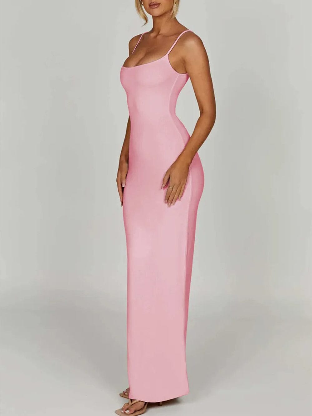 Emersyn Strap Backless Bodycon Maxi Dress