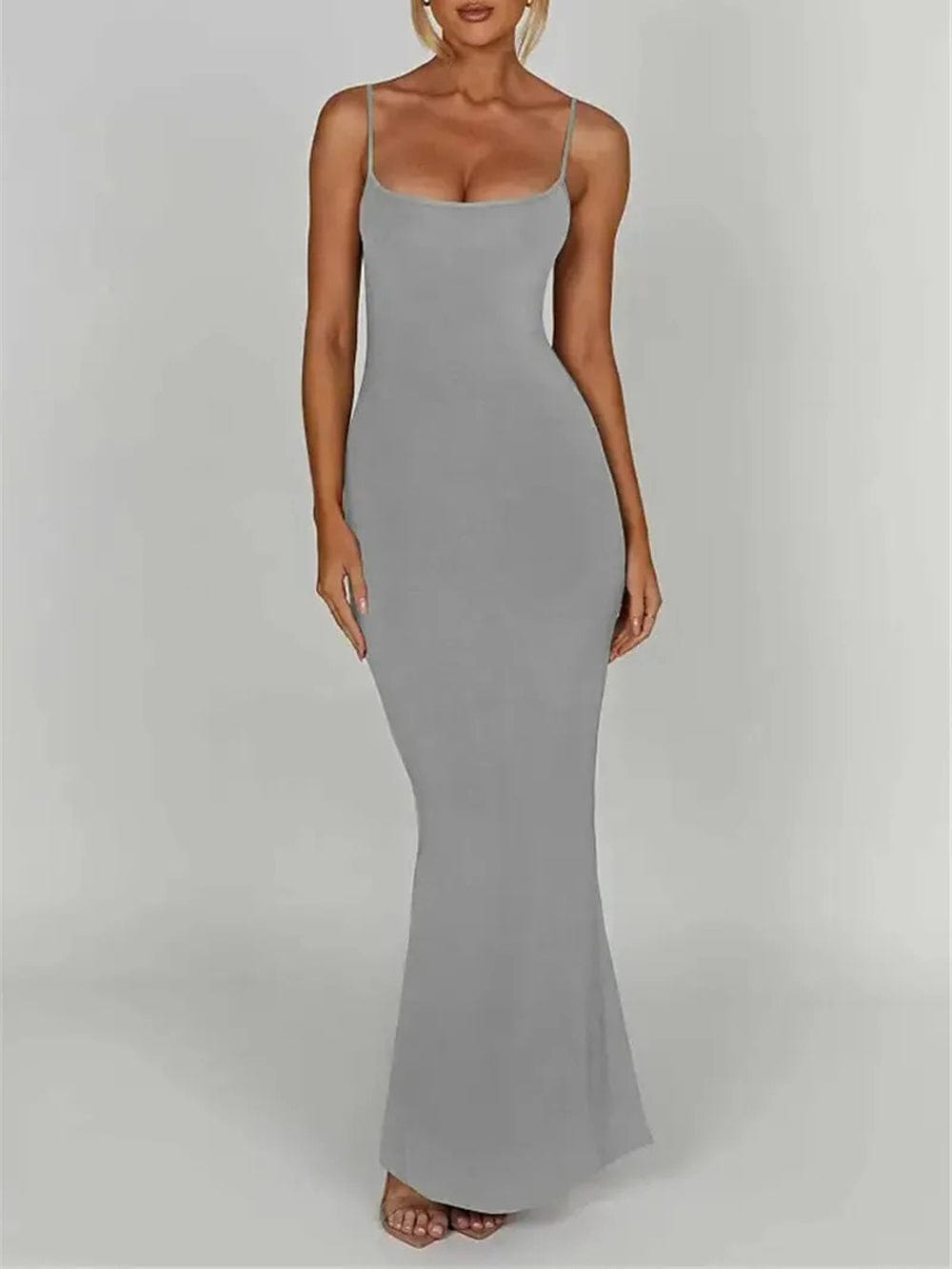 Emersyn Strap Backless Bodycon Maxi Dress - Fashion Pov