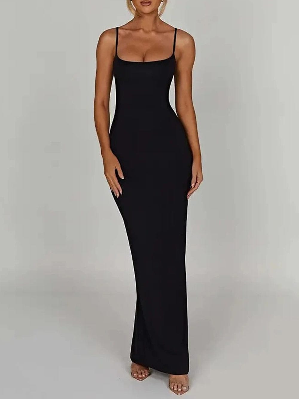 Emersyn Strap Backless Bodycon Maxi Dress