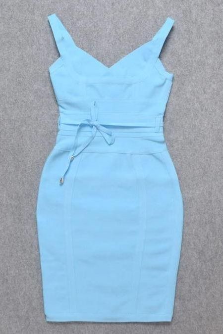 Kit Bandage Dress - Sky Blue