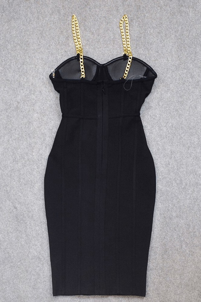 Leah Bodycon Dress - Classic Black