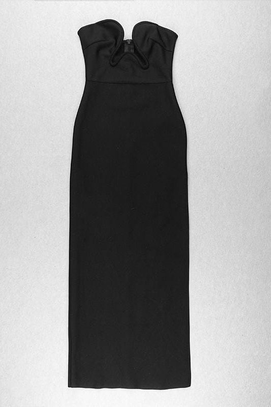 Mika Bodycon Midi Dress - Classic Black