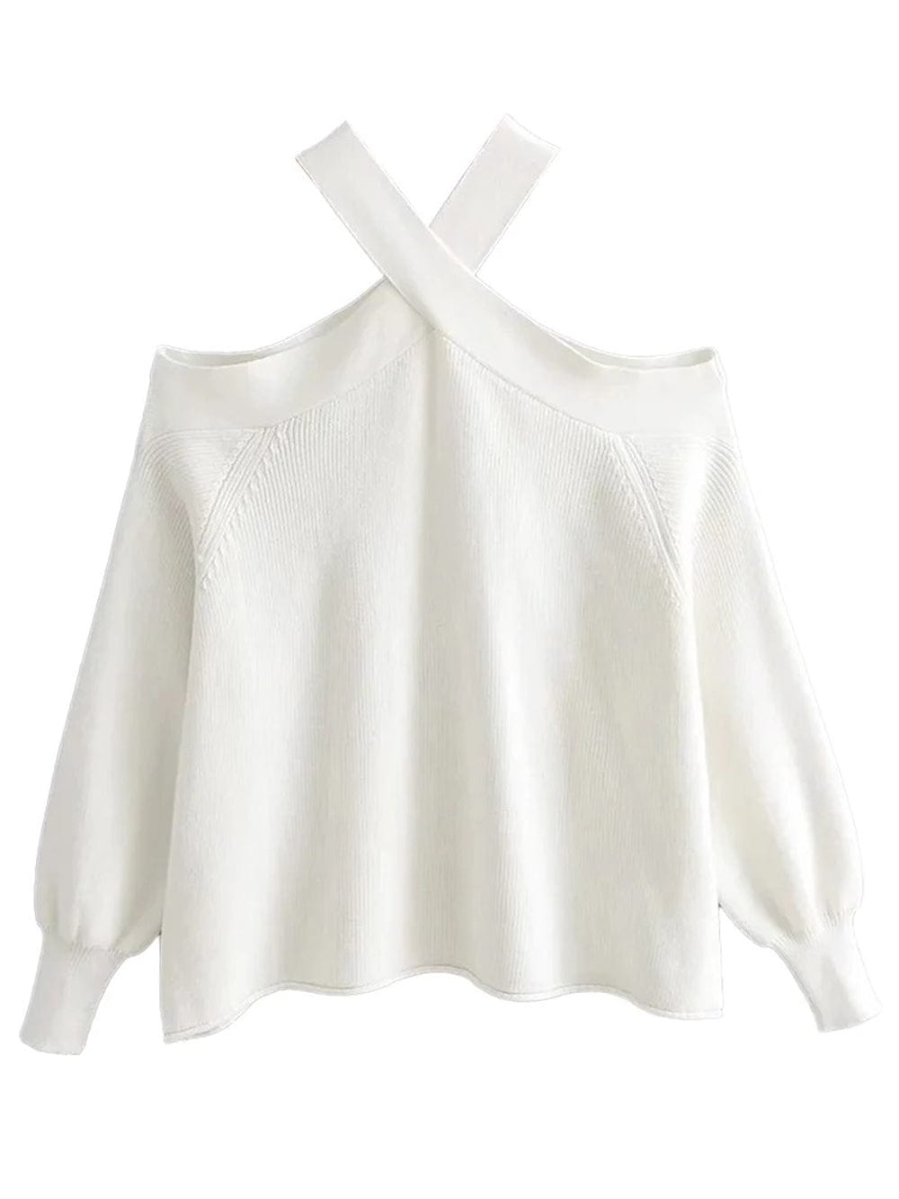 Quinn Off Shoulder Knit Sweater