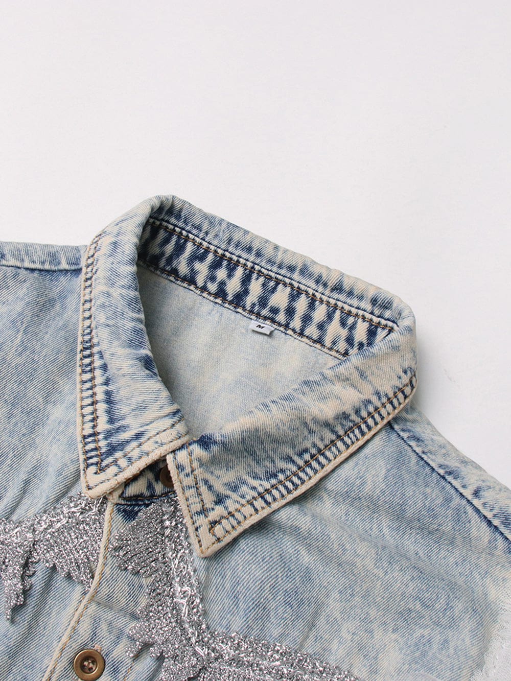 True Streetwear Mesh Denim Jacket