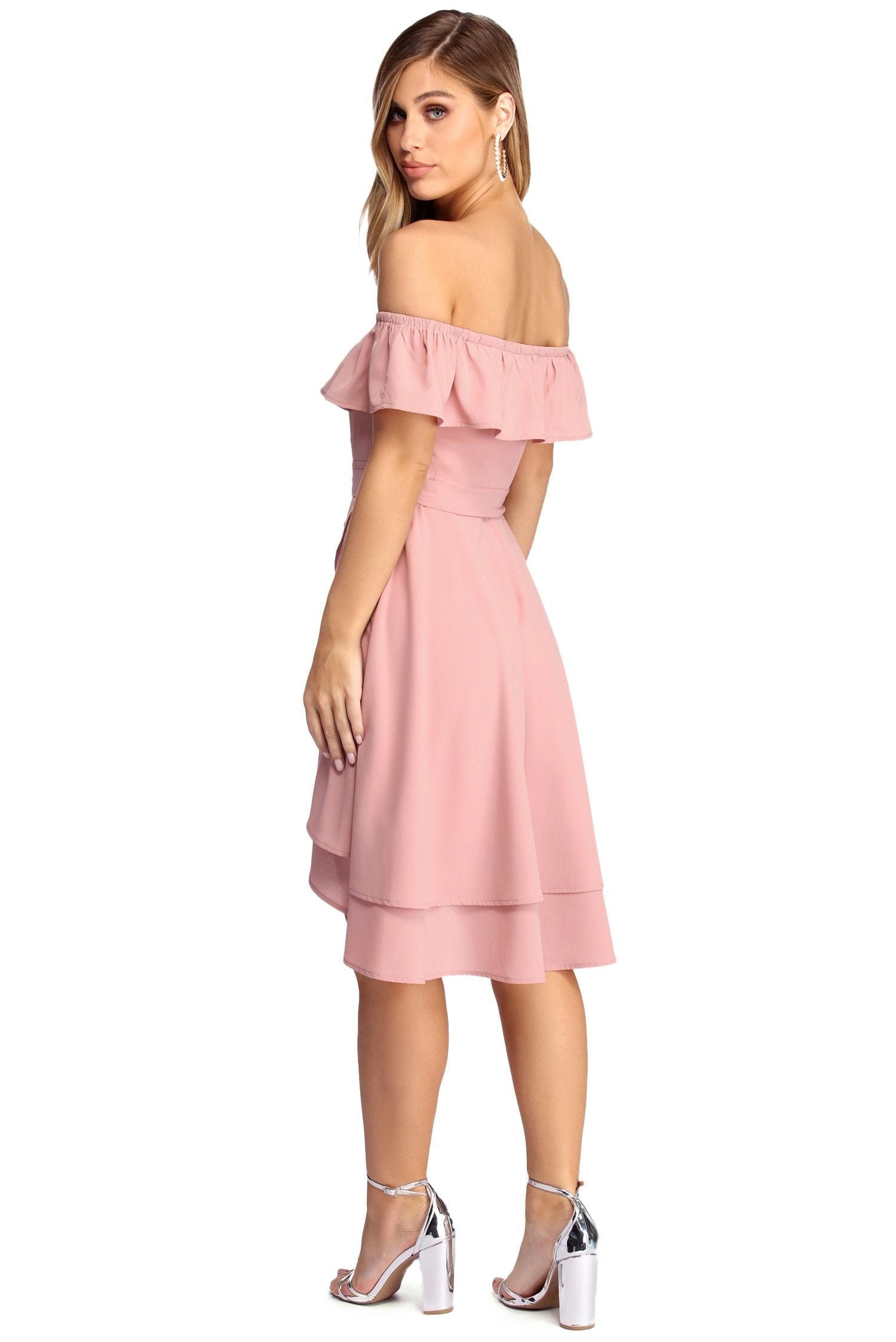 Chasing Dreams Ruffle Dress