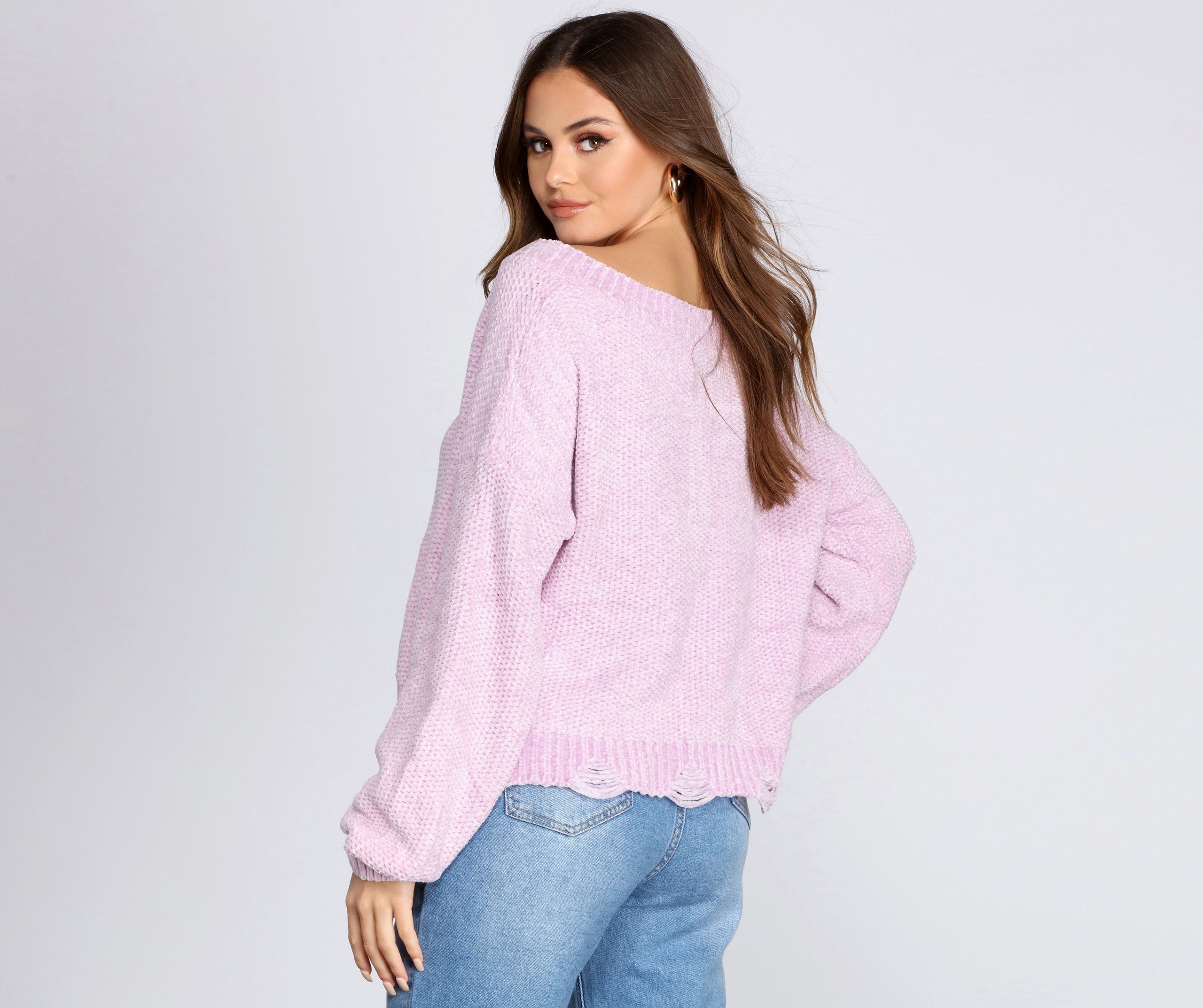 Chillin' With You Chenille Sweater