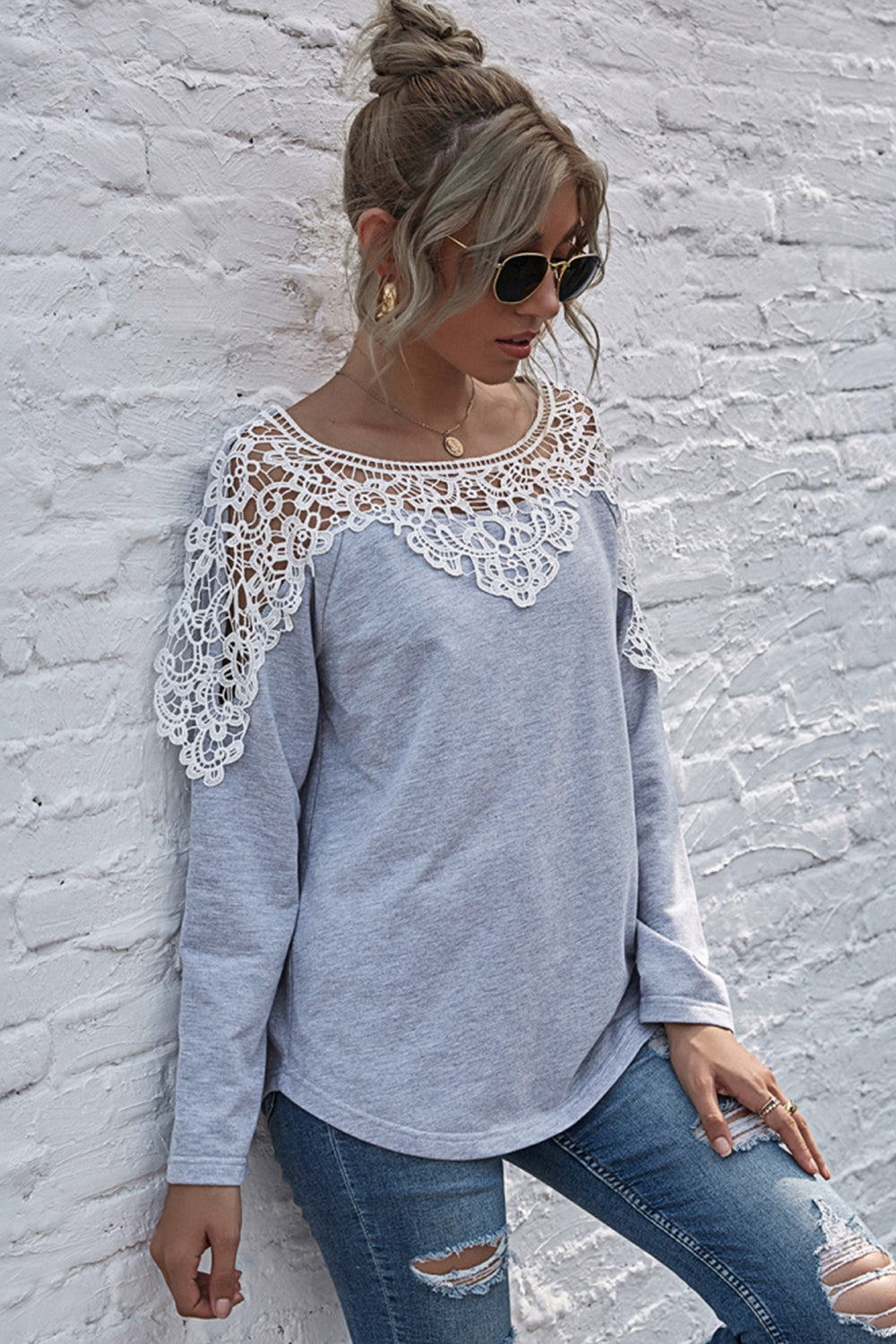 Lace Patchwork T-Shirt