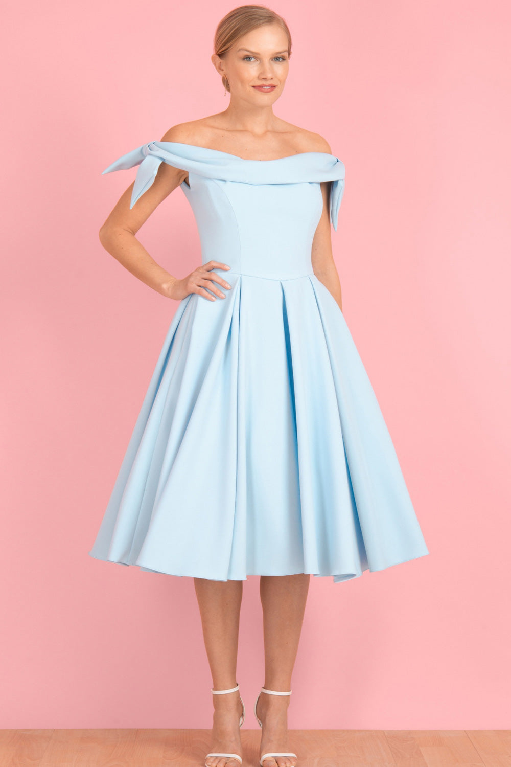 A-line Off-the-shoulder Cocktail Party Dress