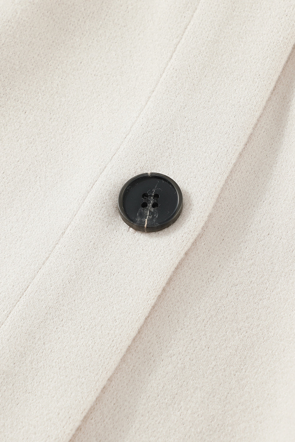 Lapel Button-Down Coat With Chest Pockets